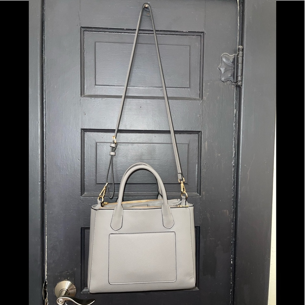 Gray purse